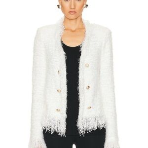 NWOT $550 L'AGENCE Azure Cardigan Blazer Size Small